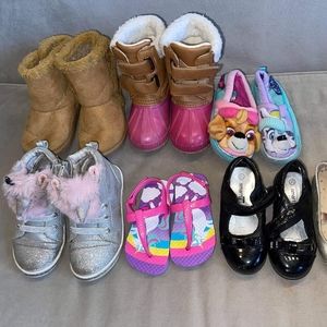 Toddler girl shoe bundle size 8
